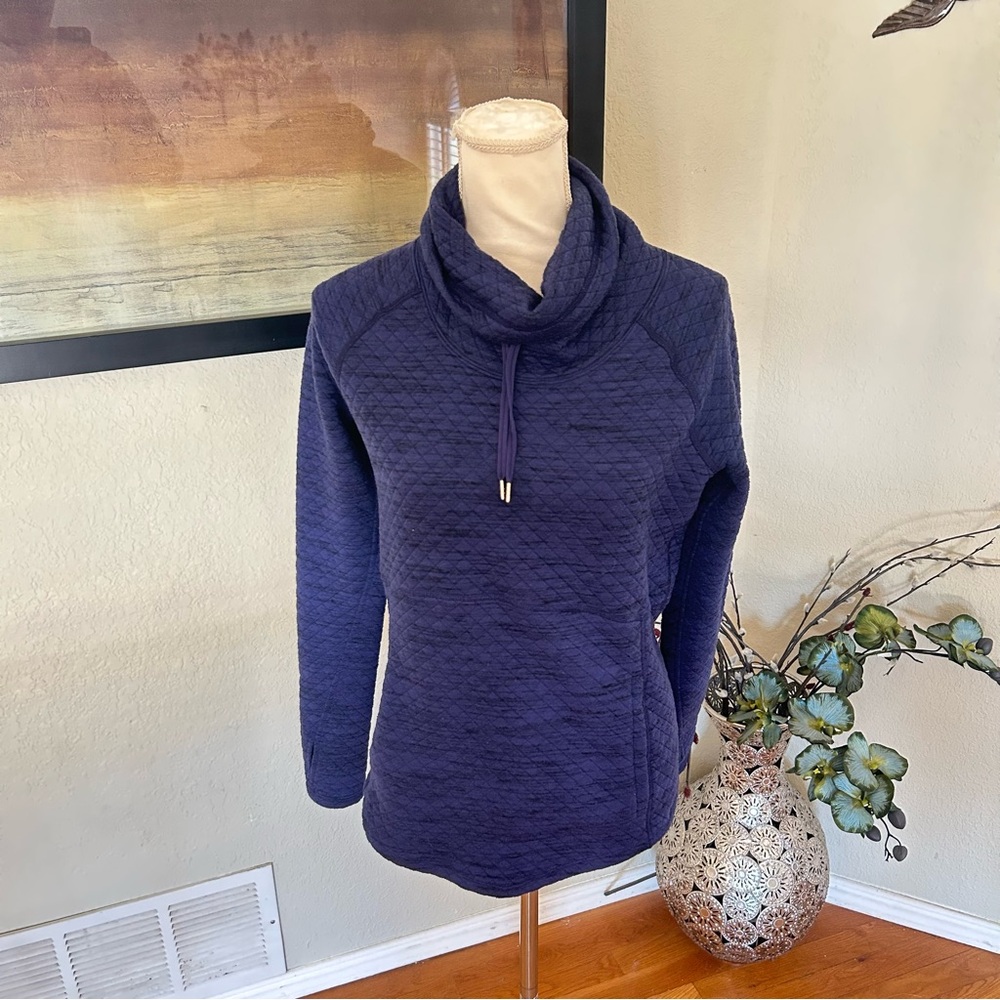 Marmot Dark Blue Quilted Pullover in Women’s Sz Small